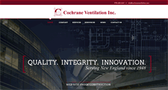 Desktop Screenshot of cochraneventilation.com